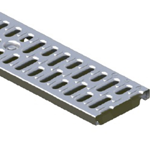 AcoDrain 425Q Galvanized QuickLok Slotted Drain