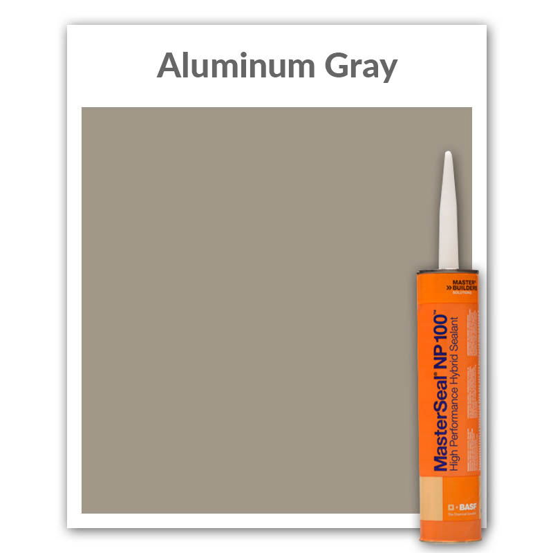 MasterSeal® NP 100™ High Performance Hybrid Sealant 10.1-oz., Aluminum Gray