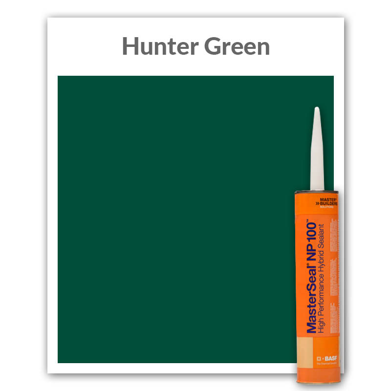 MasterSeal® NP 100™ High Performance Hybrid Sealant 10.1-oz., Hunter Green