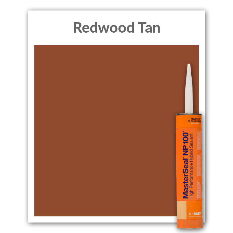 MasterSeal® NP 100™ High Performance Hybrid Sealant 10.1-oz., Redwood Tan